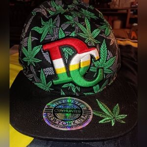 City hunter Washington DC Marijuana trucker hat